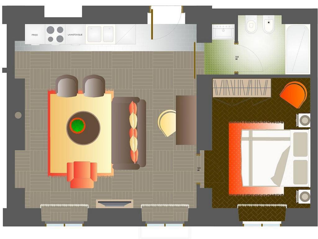 טורינו Piazza Vittorio Suites מראה חיצוני תמונה